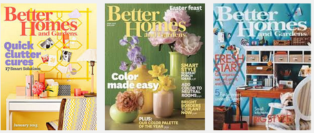 free subscription better homes and gardens